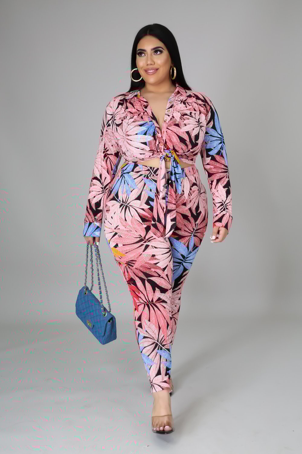 Image of Jessica Plus Pants Set