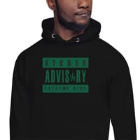Image 1 of Warning embroidered Hoodie