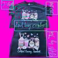 Image 1 of CNA “Latte” T-Shirt & Bag Combo