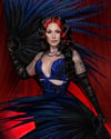Blue Burlesque 8x10 Signed Print 