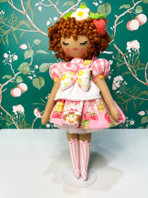 Image of RESERVED FOR SHANEE Classic Small Art Doll Strawberry 