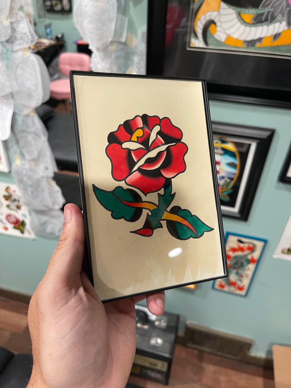 Framed Rose