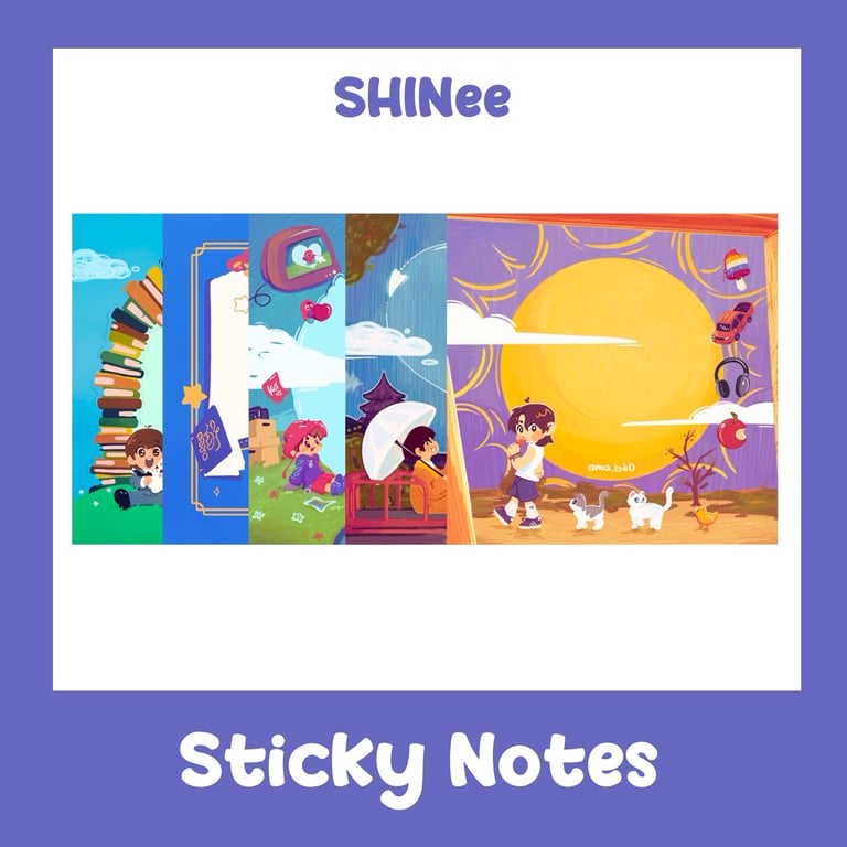 [STICKY NOTES] SHINee solos 🌸