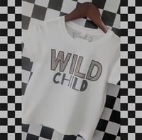 Image 2 of T-SHIRT: Leopard Wild Child