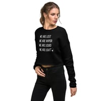 Image 10 of We Are Light Crop Sweatshirt