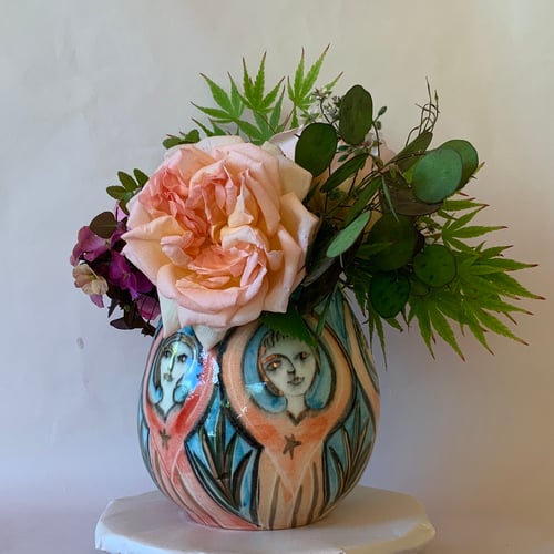 Image of Fairytales,Large vase,Praying ladies.