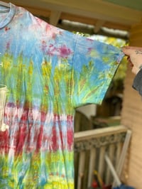 Image 3 of 3XL Live Fast Eat Trash Tie Dye Shirt M10