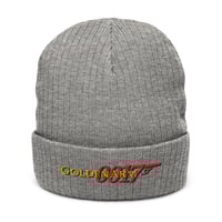 Image 4 of GoldenArm 0017 Ribbed knit beanie