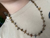 Image 3 of Tigers Eye Wire Wrapped Necklace
