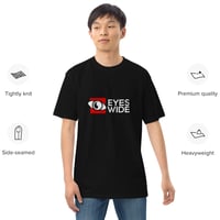 Image 1 of Men’s Eyes Wide premium heavyweight tee
