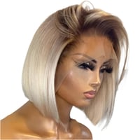 Image 4 of 613 Blonde & 613 Dark Root/Blonde Bob Wig