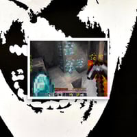 Minecraft Diamonds Poster Print