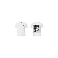 A Hunnid Hustles “Good Dope Sell It Self” T-Shirt (White and Black)