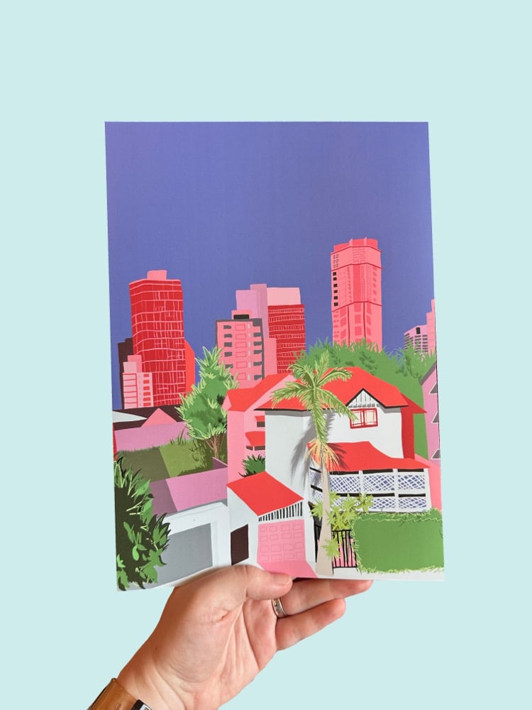 Image of Spring Hill A4 Print
