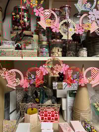 Image 5 of Baskets of Hearts & Birds Swag V