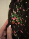 1970s Diane von Furstenberg wildflower wrap dress