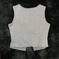 Image 3 of CLT ribbed bow vest