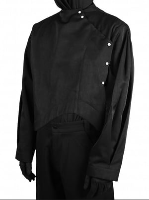 Image of ÆNRMÒUS - Ciam Toggle Shirt (Black)