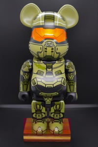 Image 1 of Bearbrick 400% Halo Master Chief 