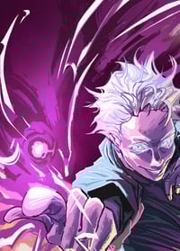 Image 3 of Hollow Purple | Print, Multiple Sizes