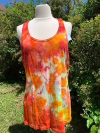 Image of XXL Sunburst Racerback Tank Top