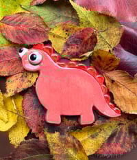 Image 3 of Poppy the Pink Dinosaur Magnet