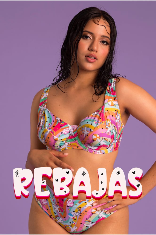 Image of REBAJAS-SALES -25% Sujetador Aro Vintage Curro-multicolor