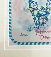 Image 2 of Holly Berry Limited Edition. Double Matted+Button