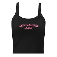 Image 2 of Abolish ICE micro-rib tank top copy