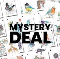 3 x A4 or A3 mystery prints