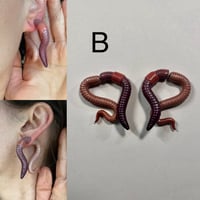 Image 3 of Double sided worm studs