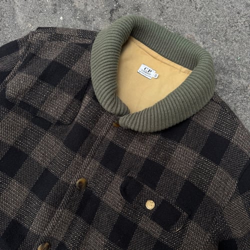 Image of 1984 CP Company Wool Plaid Jacket, Size 50 - XL