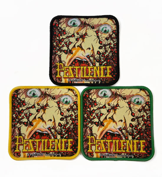 Image of Pestilence - Consuming Impulse Small Woven patch
