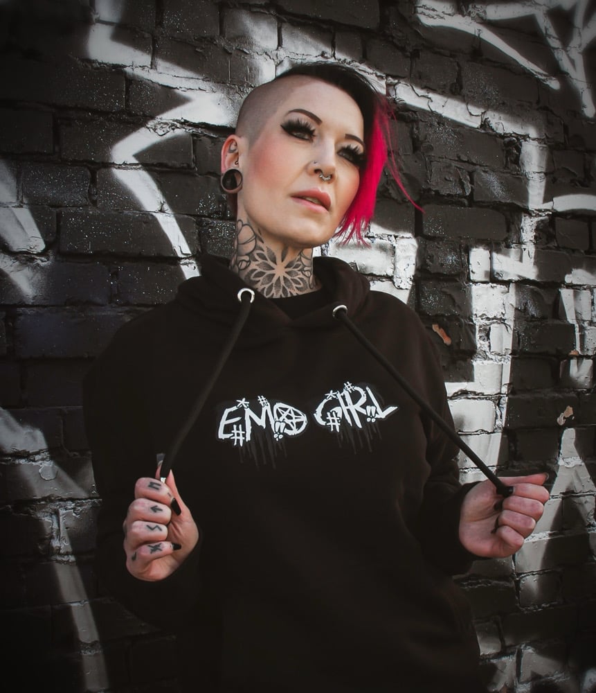 Image of EMO GIRL HOODIE 🖤
