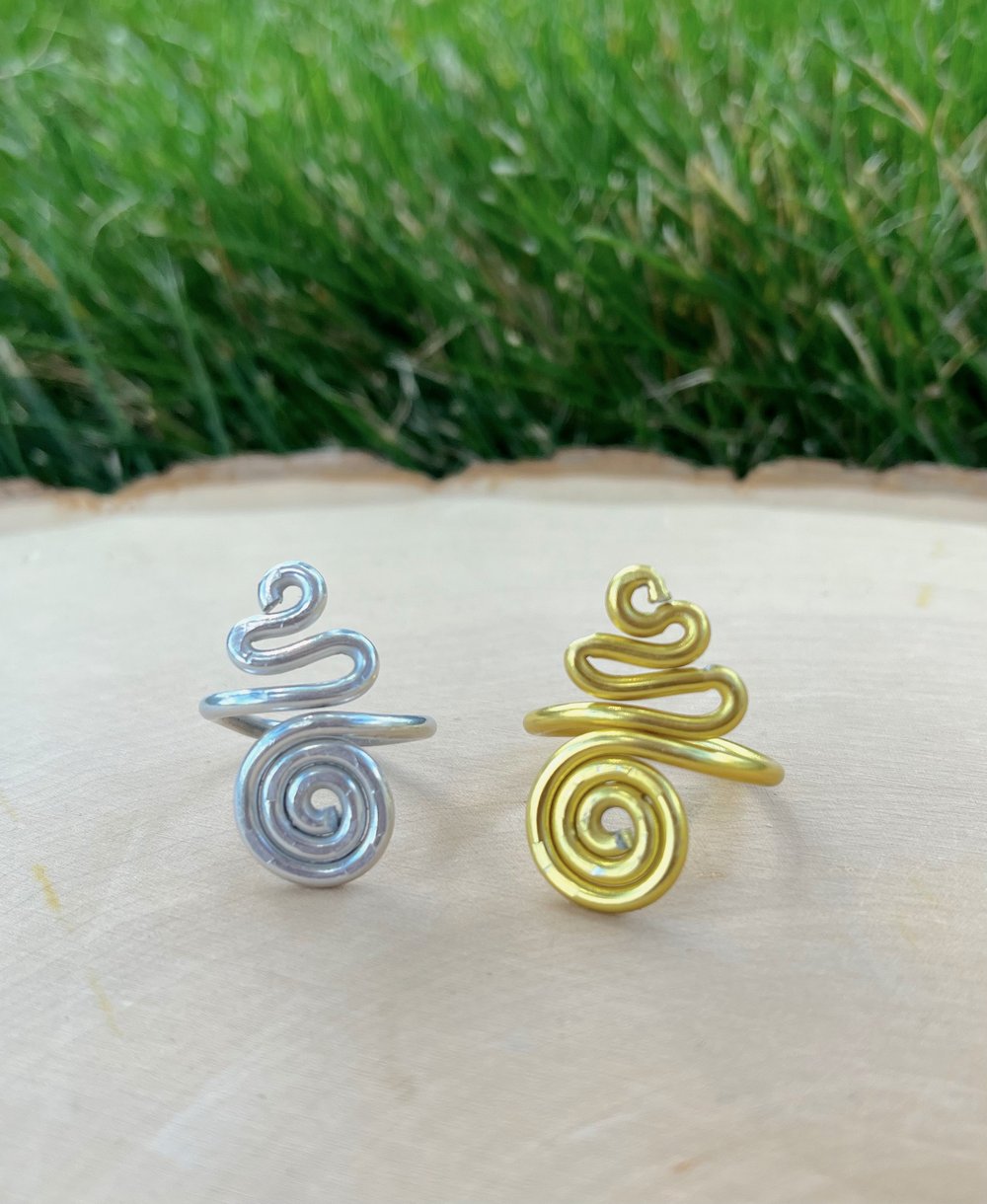 Image of Funky Swirl Ring