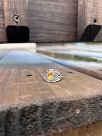 Image 2 of Yellow Tourmaline Ring size 8