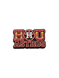 Image 1 of HOU Astros Croc Charm