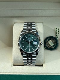 Image 2 of ROLEX DATEJUST MENTHE