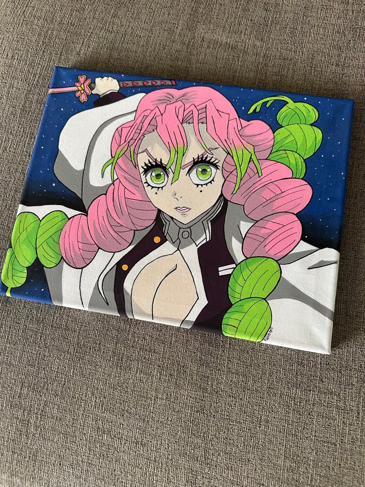 Image of Mitsuri Kanroji Painting