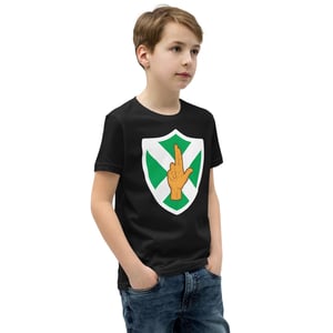 Image of Crest Youth Boys Black T-Shirt