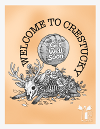 “Crestucky” print