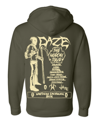 Image 2 of NorCal Tour Hoodie Olive