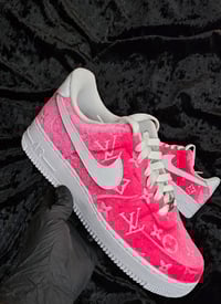 Image 2 of Pink Velvet Air Force 1