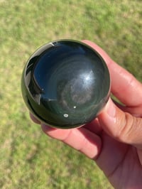 Image 8 of Rainbow Obsidian Sphere #1960