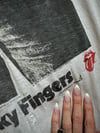 vintage Rolling Stones "Sticky Fingers" paper thin tee