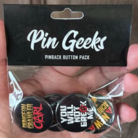 Image 2 of Dungeon Crawler 4-Pack Pinback Buttons
