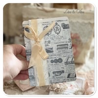 Image 8 of sewing zipper purse and needle book French lace