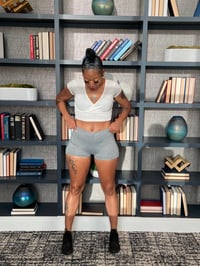 Image 3 of 🚴‍♀️Grey “BOUJIEGIRLZ” Simply Thick Bickers🚴‍♀️
