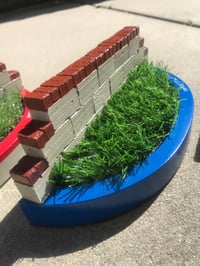 Image 2 of Brick wall parkway w/ lights