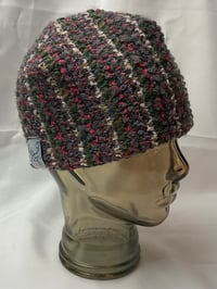 Image 4 of GREEN AND RED KNIT BEANIE